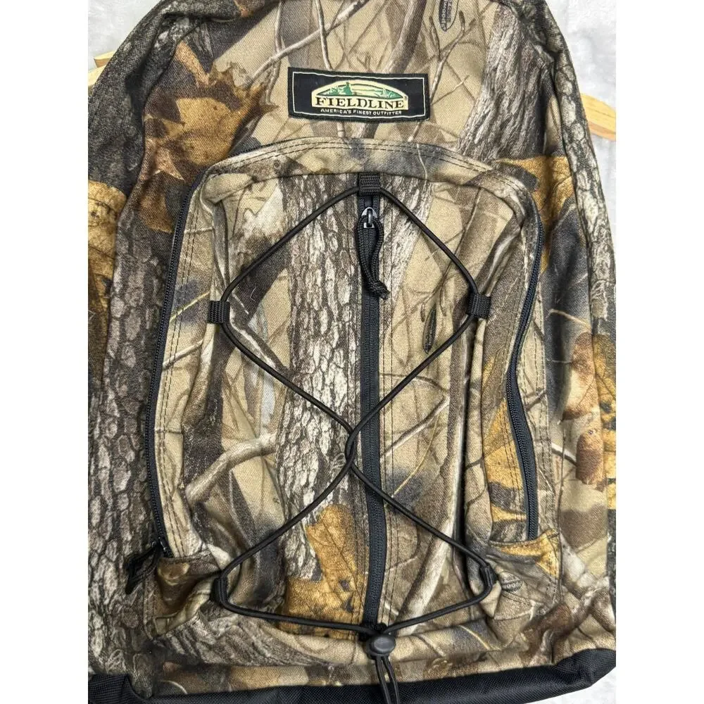Fieldline Camo Backpack 3 Compartments Adjustable Outdoor Hiking Hunting